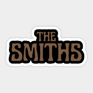The Smiths text design Sticker